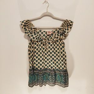 Juicy Couture Paisley Top
